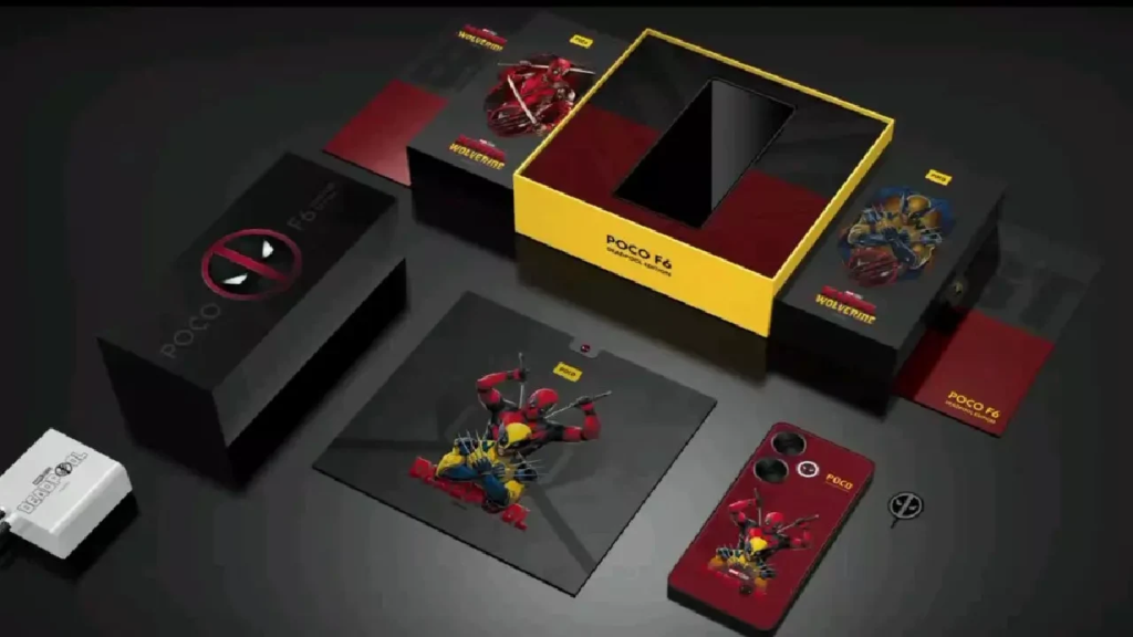 POCO F6 Deadpool Edition