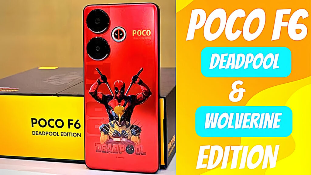 POCO F6 Deadpool Edition