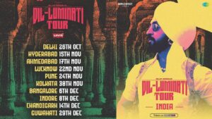 Diljit Dosanjh Dil-Luminati Tour India 2024