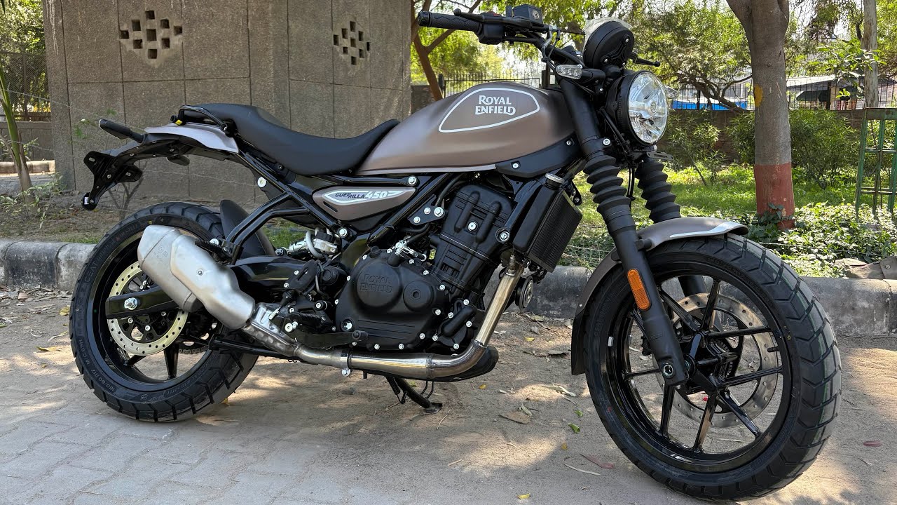 New Royal Enfield Guerrilla 450